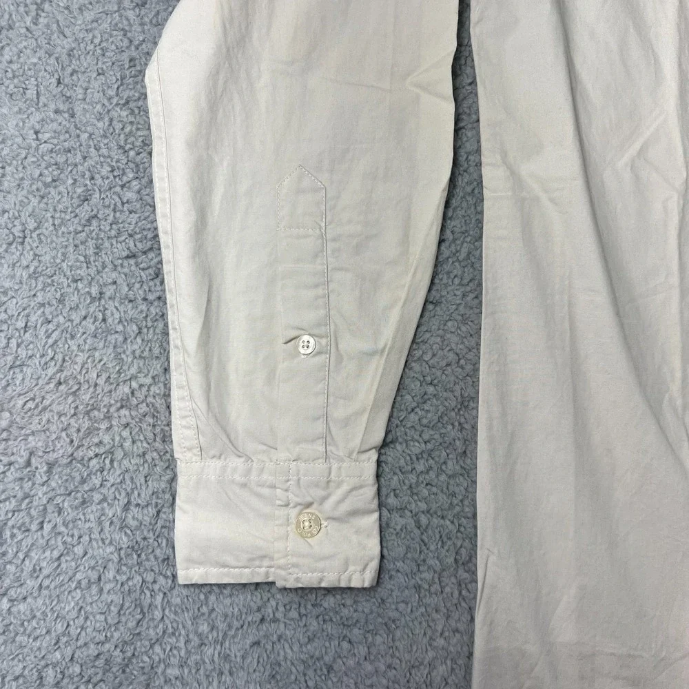 Polo Ralph Lauren Women's Cream Button-Front Shirt Dress - Picture 7 of 16